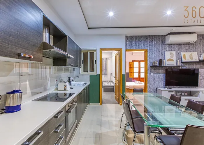 Apartament Stylish 2br With Balconies In St Julians By 360 Estates *