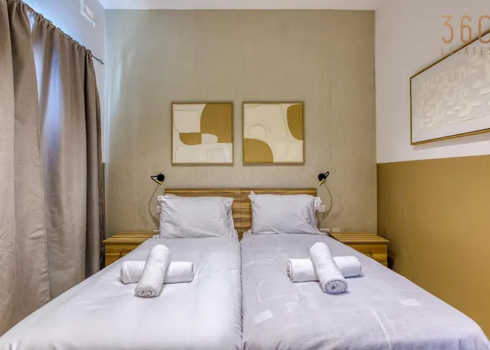 Stylish 2br With Balconies In St Julians By 360 Estates Apartament *