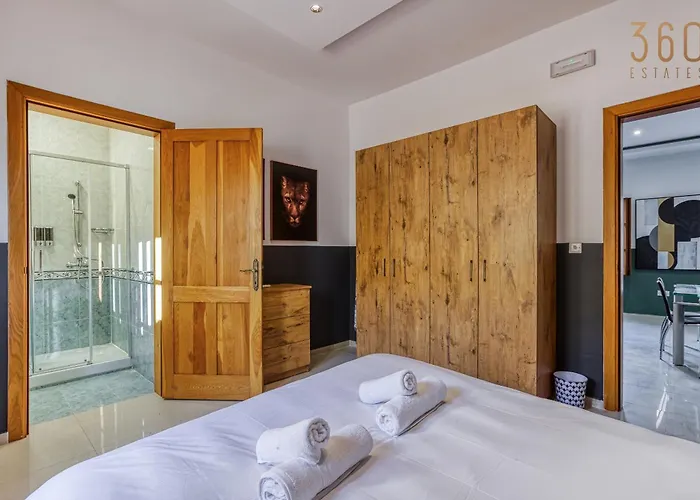 Stylish 2br With Balconies In St Julians By 360 Estates Apartament *