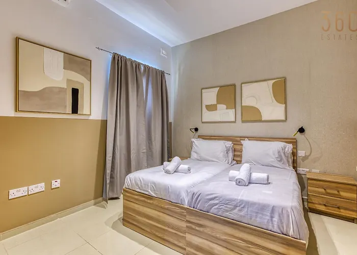 Stylish 2br With Balconies In St Julians By 360 Estates *